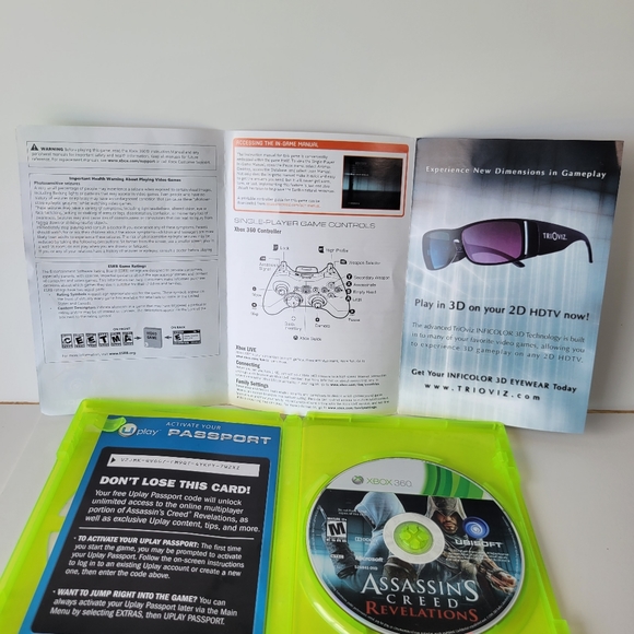 Xbox 360 Video Game Assassin's Creed Revelation Used - Picture 9 of 9